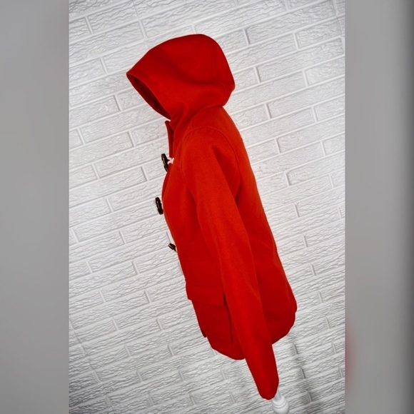 Old Navy Red Nautical Hooded Coat - Picture 6 of 8